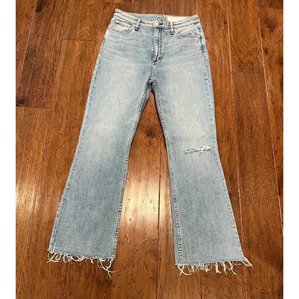 Rag and Bone High Rise Ankle Flare Jeans Size 27